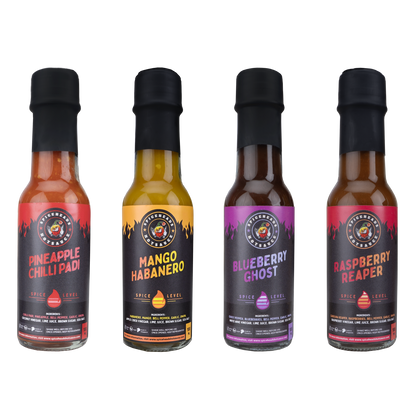Spiceheads Hot Sauce Quadro Set