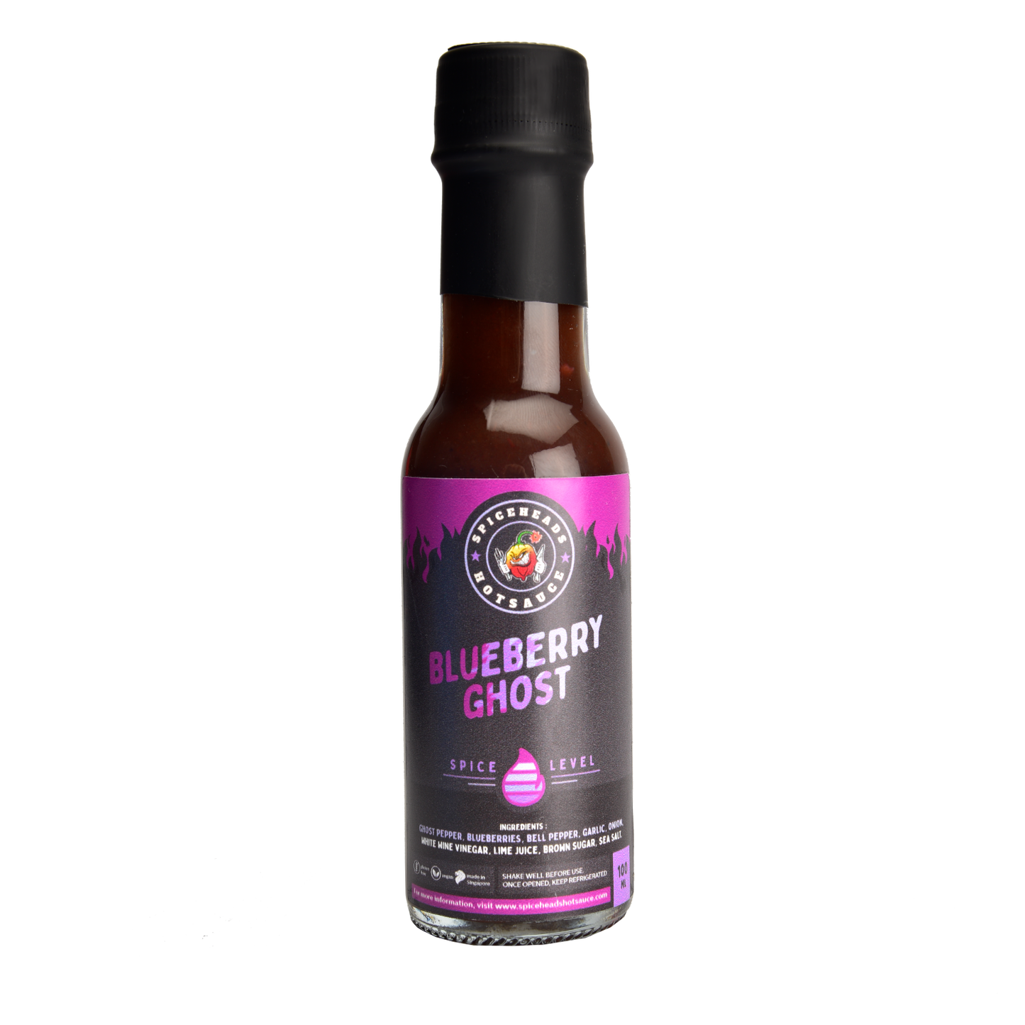 Blueberry Ghost Hot Sauce