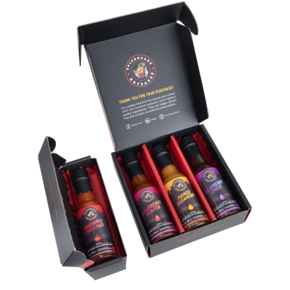 Spiceheads Hot Sauce Quadro Set