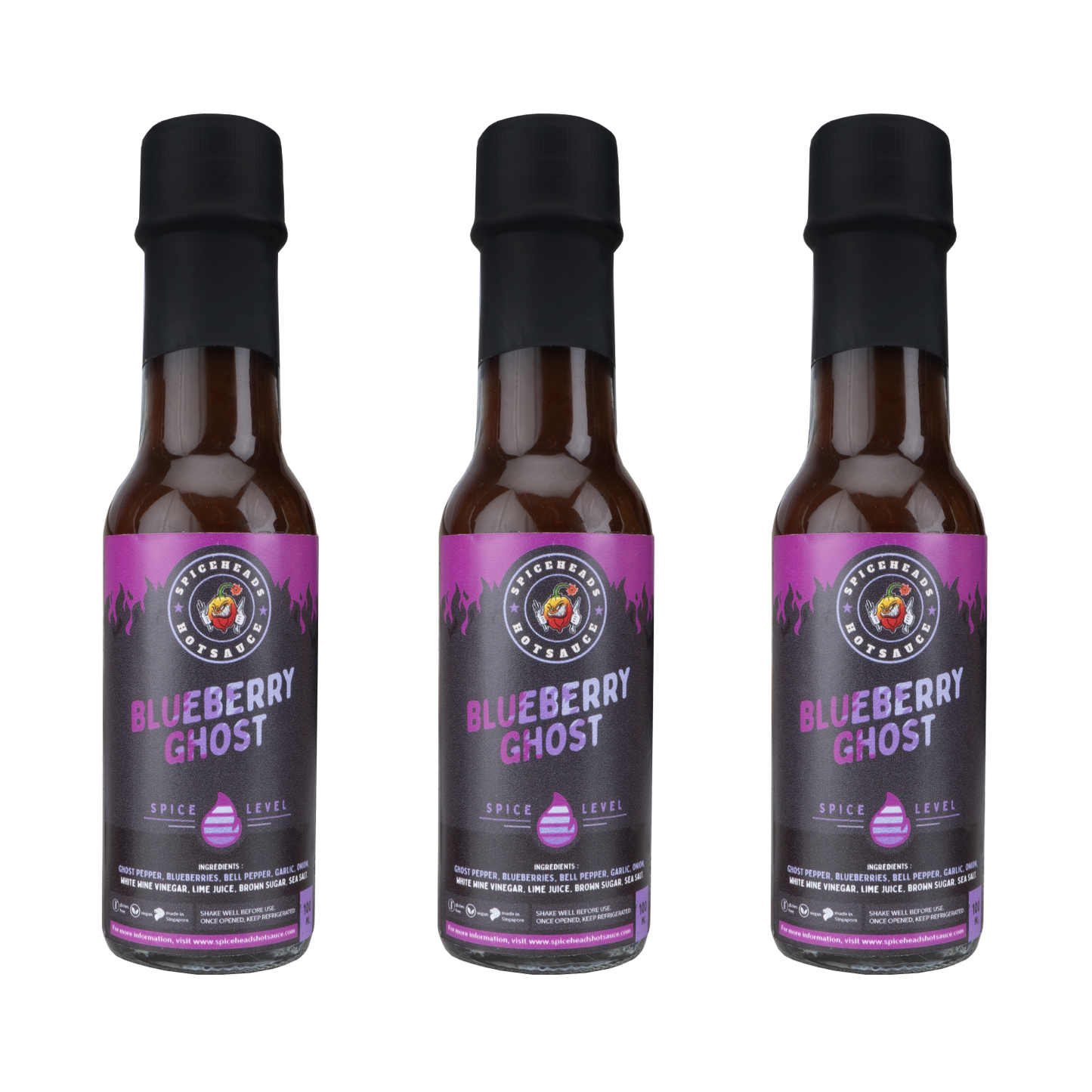 Spiceheads Hot Sauce Trio Set