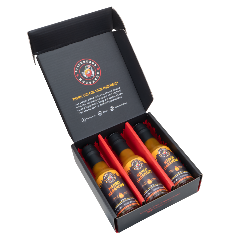Spiceheads Hot Sauce Trio Set