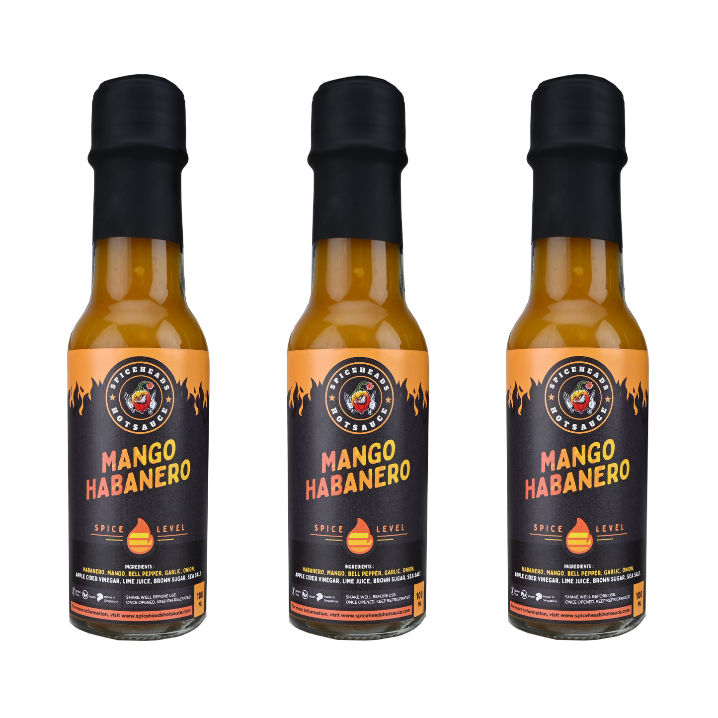 Spiceheads Hot Sauce Trio Set