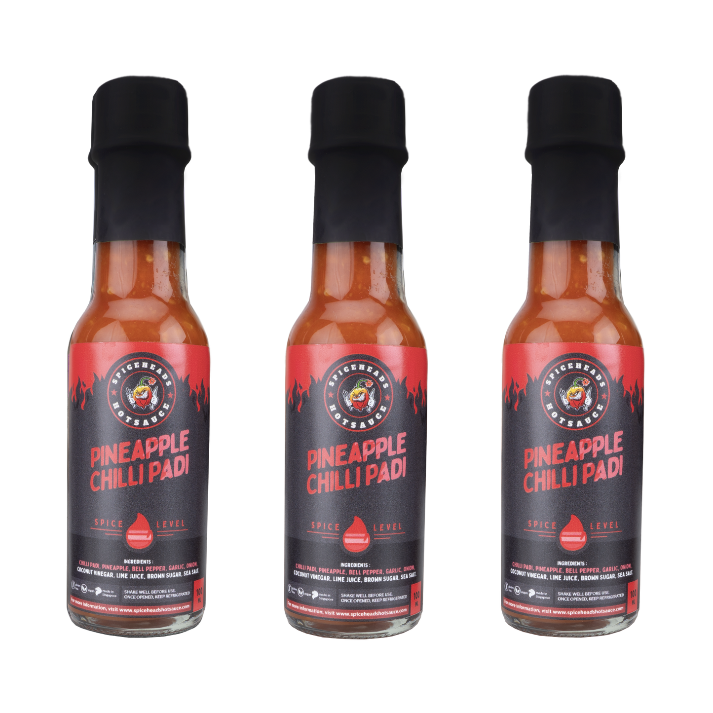 Spiceheads Hot Sauce Trio Set