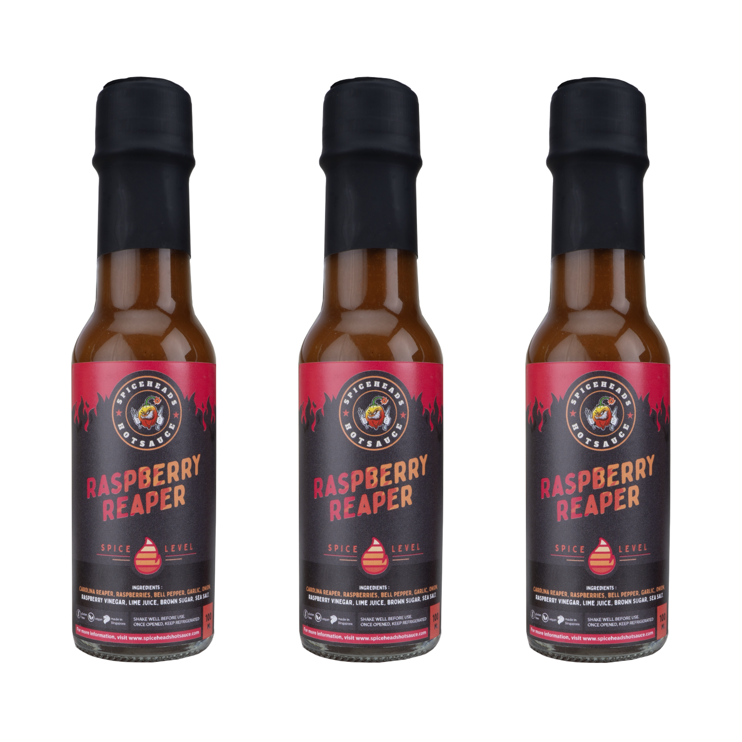 Spiceheads Hot Sauce Trio Set